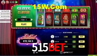 Recursos de Bônus 515Bet